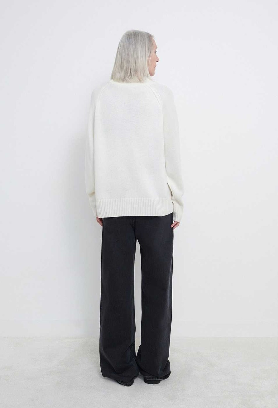 Vetements Loulou Studio | Cardigan En Cachemire Nabat Ivoire