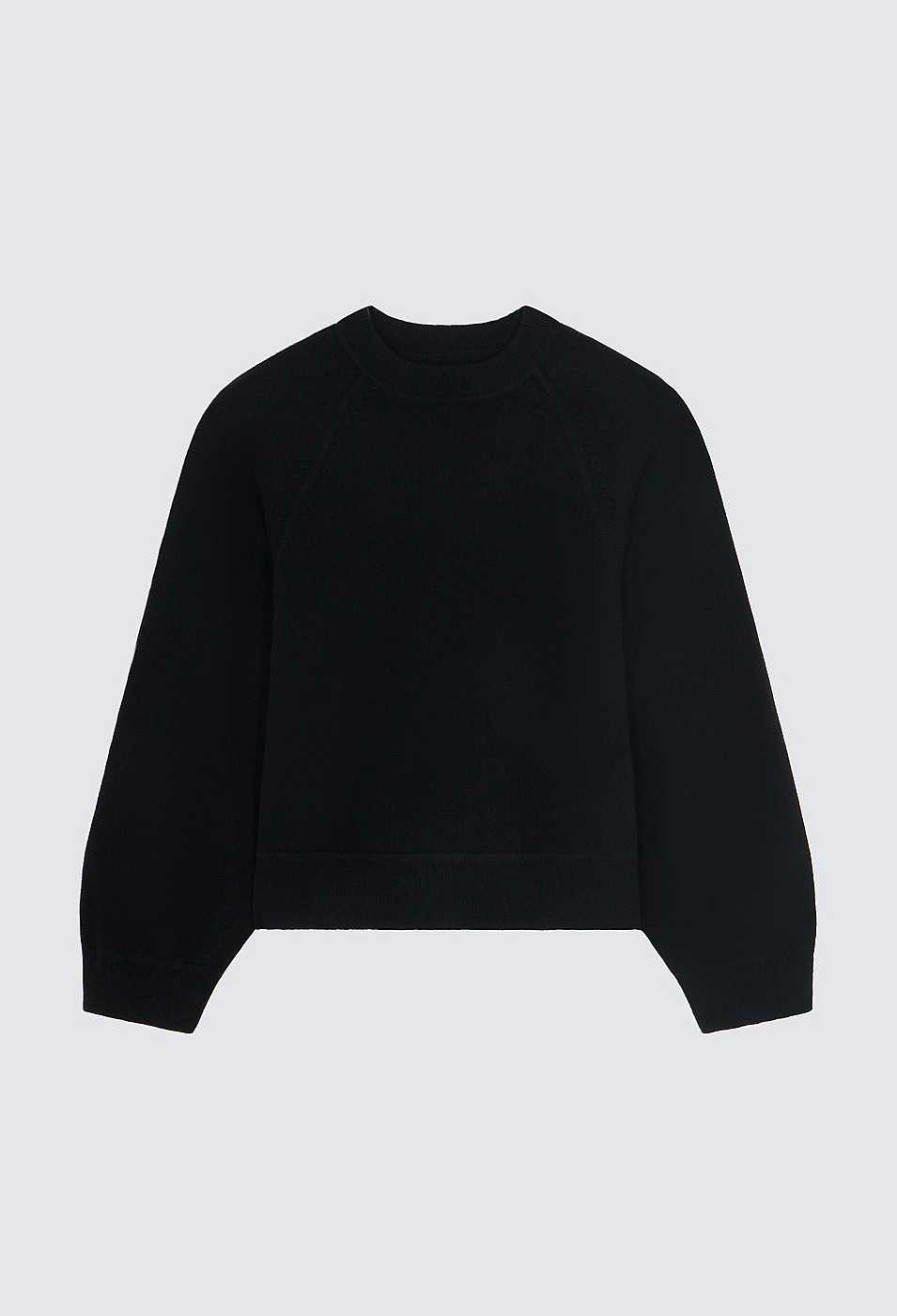 Necessite Loulou Studio | Pull En Cachemire Pemba Noir